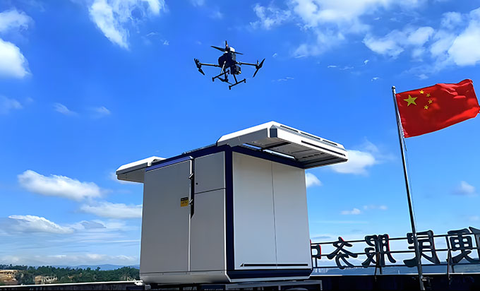 重慶：4臺無人機(jī)“上崗”開啟河道管理新模式